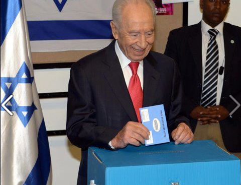 President Peres Votes